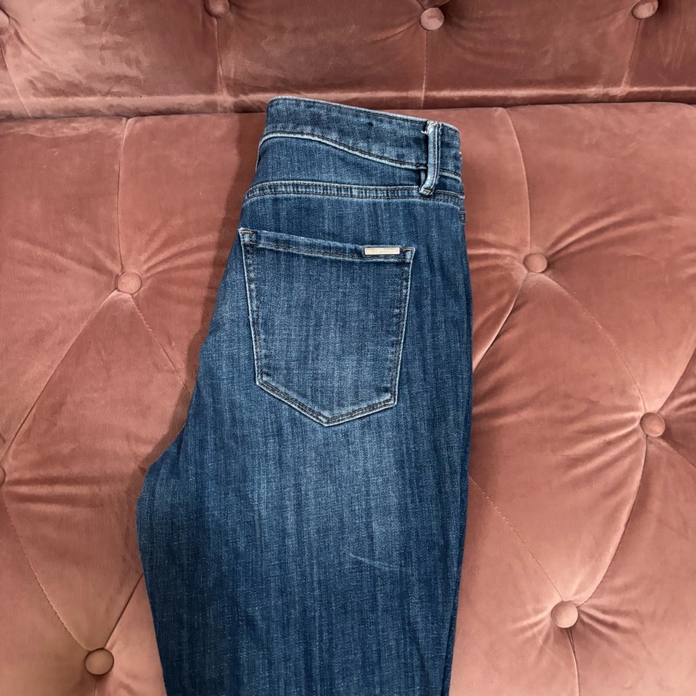 White House Black Market Dark Blue Skinny Jeans - Picture 6 of 10